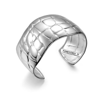 PIANEGONDA Reptilis Silver Bracelet