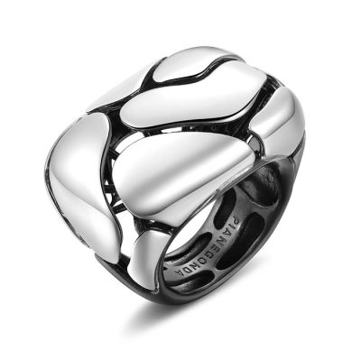 PIANEGONDA Clipea Silver Ring